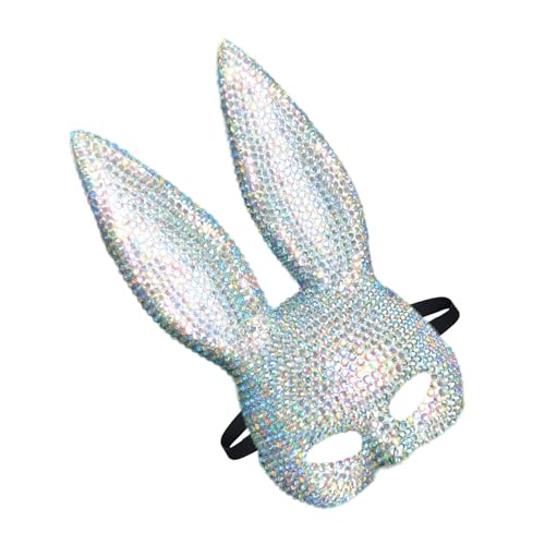 XINYIN Lustiges Kaninchen-Party-Zubehör, Tierthema-Party, Kaninchen mit elastischen Kopfbedeckungen für Erwachsene, Cosplays von XINYIN