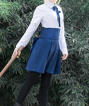 Anime Fate Stay Nacht Cosplay Kostüm Sabre Fate Grand Order Cosplay T-Shirt + Rock + Krawatte + Perücke Sabre Komplettes Set Halloween Kostüme S Kostüm Anime Fate Stay Nacht Cosplay Kostüm Sabre Fate Grand Order Cosplay T-Shirt + Rock + Krawatte + Perücke Sabre Komplettes Set Halloween Kostüme S Kostüm von XINYIYI