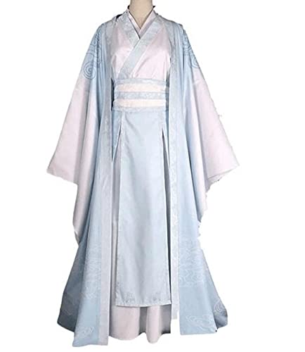 Mo Dao Zu Shi Cosplay Großmeister Der Dämonischen Kultivierung Cosplay Kostüm + Perücke + Schuhe Wei Wuxian Lan Wangji Cosplay Komplettes Set Männer S Kleidung Mo Dao Zu Shi Cosplay Großmeister Der Dämonischen Kultivierung Cosplay Kostüm + Perücke + Schuhe Wei Wuxian Lan Wangji Cosplay Komplettes Set Männer S Kleidung von XINYIYI