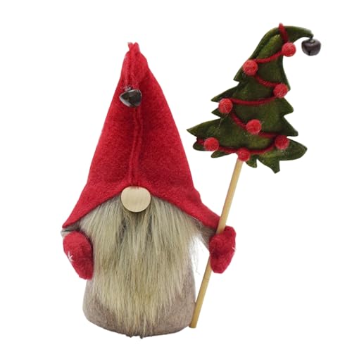 XINgjyxzk Skandinavische Tomte Nisse Figur Schwedische Tomte Plüschpuppe 21 6 cm Für Weihnachten Heimdekoration Kamine von XINgjyxzk