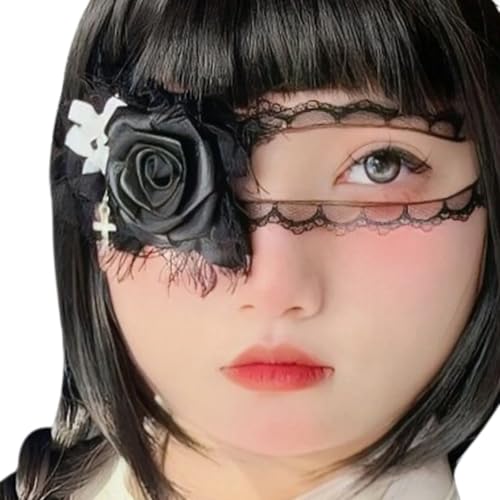 XINgjyxzk Vintage Eye Maske Rose Flower Eye Covers Cosplay Augen Patches Für Frauen Maskeraden Halloween Cosplay Themenpartys XINgjyxzk Vintage Eye Maske Rose Flower Eye Covers Cosplay Augen Patches Für Frauen Maskeraden Halloween Cosplay Themenpartys von XINgjyxzk