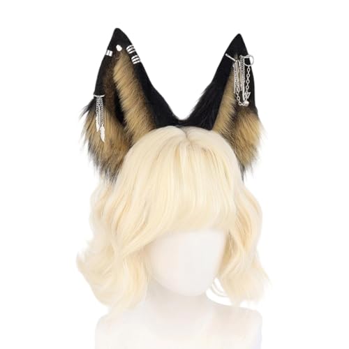 XITEA Bequemes Rollenspiel Wolf Ohr Stirnbänder Anime Thema Dressingup Zubehör Hairhoop für Erwachsene Cosplay Event Gathering von XITEA