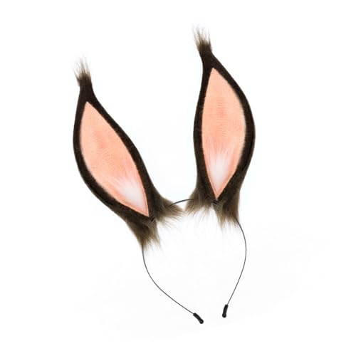 XITEA Plüsch-Hasen-Ohr-Accessoire für Kostüme, Rollenspiele und Halloween-Events, weiche Tierohr-Haarbänder XITEA Plüsch-Hasen-Ohr-Accessoire für Kostüme, Rollenspiele und Halloween-Events, weiche Tierohr-Haarbänder von XITEA