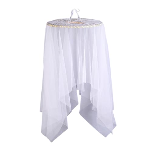 XITEA Retros Fashion Schleier Kopfbedeckung Elegante Braut Kopfbedeckung Motto Party Schleier Hut für historische Nachstellungen und Kostüm XITEA Retros Fashion Schleier Kopfbedeckung Elegante Braut Kopfbedeckung Motto Party Schleier Hut für historische Nachstellungen und Kostüm von XITEA