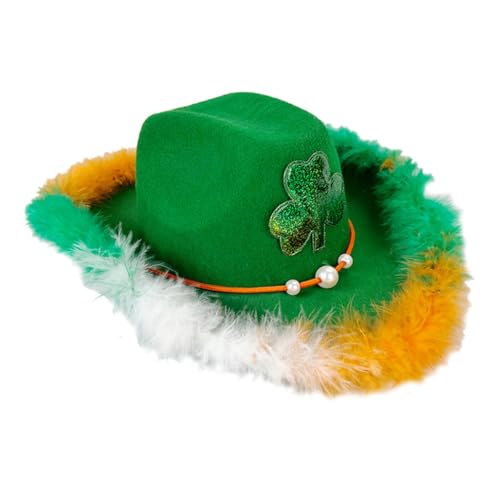 XITEA Saint Patricks Day Hut, glitzerndes irisches Blatt für Männer und Frauen, Foto-Requisiten XITEA Saint Patricks Day Hut, glitzerndes irisches Blatt für Männer und Frauen, Foto-Requisiten von XITEA