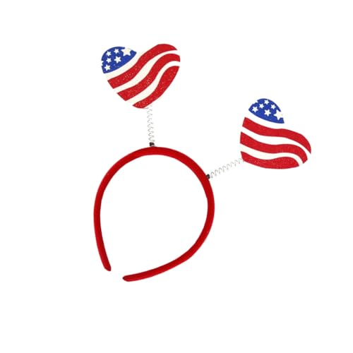 XITEA Themed Independence Days Haarreif Doppel und Streifen 4. Juli Haarschmuck für Paraden und Partys XITEA Themed Independence Days Haarreif Doppel und Streifen 4. Juli Haarschmuck für Paraden und Partys von XITEA