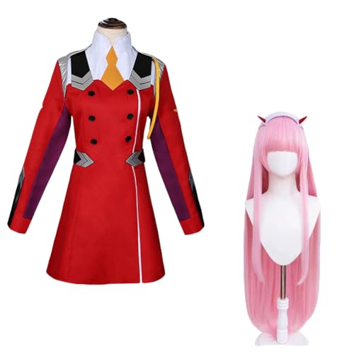 XITONGTANG Anime Cosplay kostüme Toupet Halloween Verkleidung Karneval (01-Rot, XS) von XITONGTANG