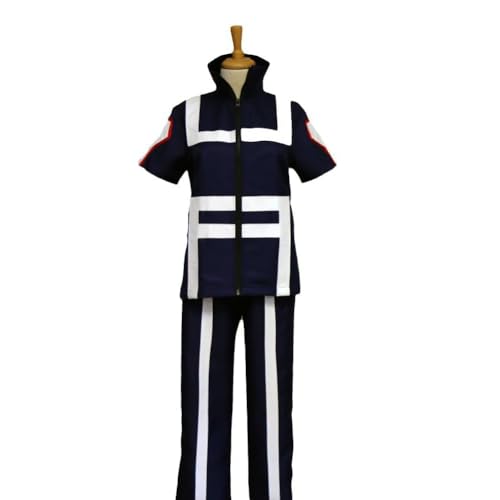 XITONGTANG Anime MHA Cosplay kostüme Halloween Verkleidung Karneval (01-Blue, M) von XITONGTANG