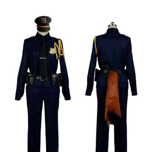 XITONGTANG Polizist Man's Cosplay Costume kostüme uniform Halloween (01, S) von XITONGTANG