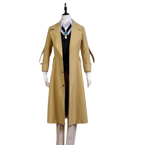 XITONGTANG dazai osamu Cosplay kostüme Uniform Halloween Verkleidung Karneval (01, XS) von XITONGTANG