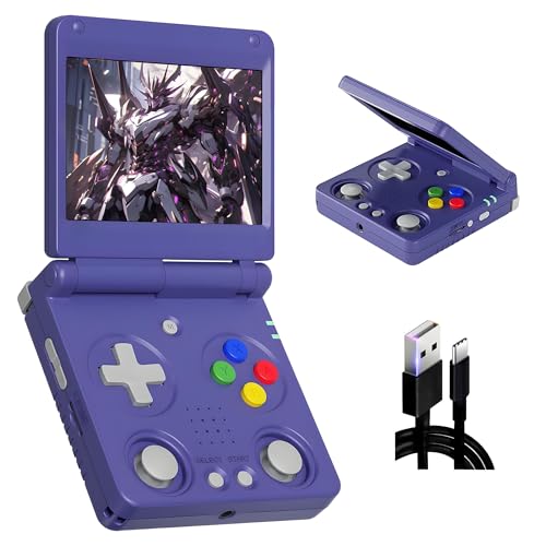 RG34XXSP Retro Handheld Spielekonsole 5490 Spiele 17 Emulator,Portierte/Download Spiele,Linux System 3.4" IPS Bildschirm Tragbare Spielekonsole mit 2.4/5G WiFi&Bluetooth,Video/Musik Player (Indigo) RG34XXSP Retro Handheld Spielekonsole 5490 Spiele 17 Emulator,Portierte/Download Spiele,Linux System 3.4" IPS Bildschirm Tragbare Spielekonsole mit 2.4/5G WiFi&Bluetooth,Video/Musik Player (Indigo) von XIXIMENG