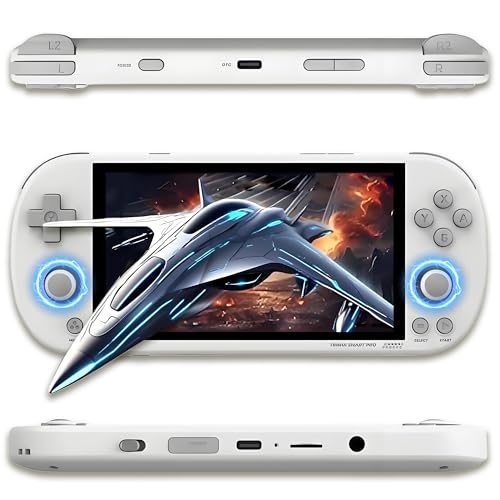 Trimui Smart Pro Retro Handheld Spielkonsole Retro Konsole Linux Trimui UI System,26 Emulatoren 13729 Spiele,4.96-Zoll-IPS-Bildschirm,5000mAh Tragbare Videospielkonsole,WLAN & BT & EDR (Weiß-256G) Trimui Smart Pro Retro Handheld Spielkonsole Retro Konsole Linux Trimui UI System,26 Emulatoren 13729 Spiele,4.96-Zoll-IPS-Bildschirm,5000mAh Tragbare Videospielkonsole,WLAN & BT & EDR (Weiß-256G) von XIXIMENG