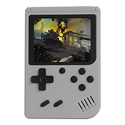 XIXIMENG Retro-Handheld-Konsole Mini Tragbare Videokonsole Handheld Spielspieler Junge Mädchen 3 Zoll Farb-LCD-Bildschirm 800 klassische Spiele 2 Spieler Fernseher Übertragung Grau XIXIMENG Retro-Handheld-Konsole Mini Tragbare Videokonsole Handheld Spielspieler Junge Mädchen 3 Zoll Farb-LCD-Bildschirm 800 klassische Spiele 2 Spieler Fernseher Übertragung Grau von XIXIMENG