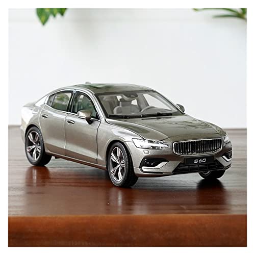 1/18 Für 2020 Volvo New Generation S60 Metalldruckguss Hochsimulation Automodell Handwerk(Chrom) von XIYUEYING
