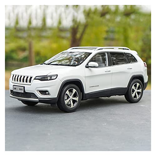 1/18 Für Jeep Liberty Leichtmetalldruckguss Hohe Simulation Geländewagenmodelldekoration(Bianco) von XIYUEYING