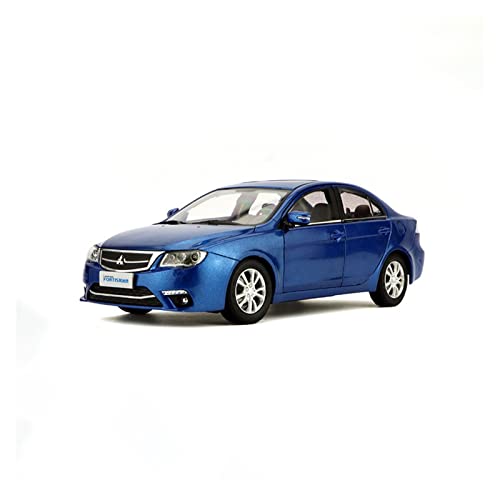 1/18 Für Mitsubishi Lancer Fortis Metalldruckguss Hohe Simulation Automodell Handwerk Ornament(Blau) von XIYUEYING