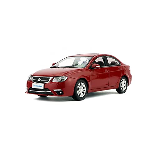 1/18 Für Mitsubishi Lancer Fortis Metalldruckguss Hohe Simulation Automodell Handwerk Ornament(Rot) von XIYUEYING