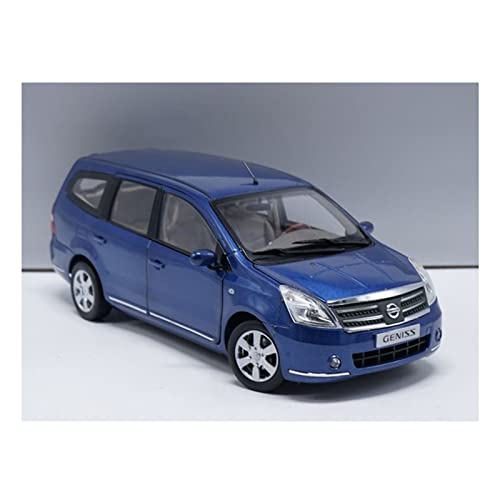 1/18 Für Nissan Geniss Hohe Simulation MPV Automodell Metalldruckguss Handwerk Ornament(Schwarz) von XIYUEYING
