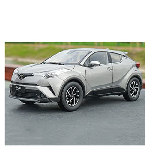 1/18 Für Toyota IZOA Metalldruckguss Hohe Simulation Geländewagen Modell Handwerk Dekoration(Silber) von XIYUEYING