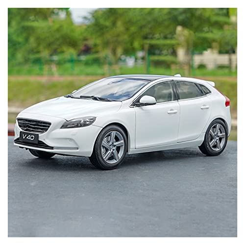 1/18 Für Volvo V40 Metalldruckguss Hohe Simulation Travel Version Automodell Dekoration(Bianco) von XIYUEYING