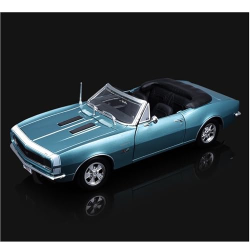 1/18 für Chevrolet Camaro SS 396 1967 Cabrio Edition Legierung Oldtimer Modell Ornament Spielzeug Erwachsene Herren Sammlung Dekorative Schreibtisch von XIYUEYING