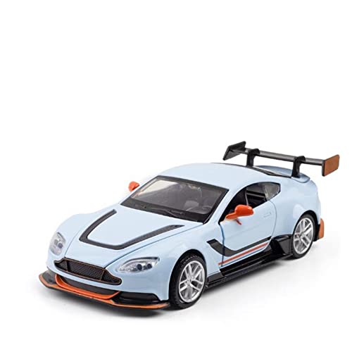 1/32 Für Aston Martin Vantage GT3 Luxus-Sportwagenmodell Aus Metalldruckguss Mit Sound & Licht(Blau) von XIYUEYING