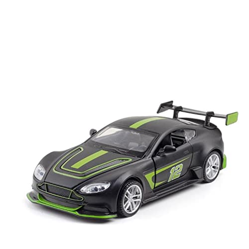 1/32 Für Aston Martin Vantage GT3 Luxus-Sportwagenmodell Aus Metalldruckguss Mit Sound & Licht(Schwarz) von XIYUEYING