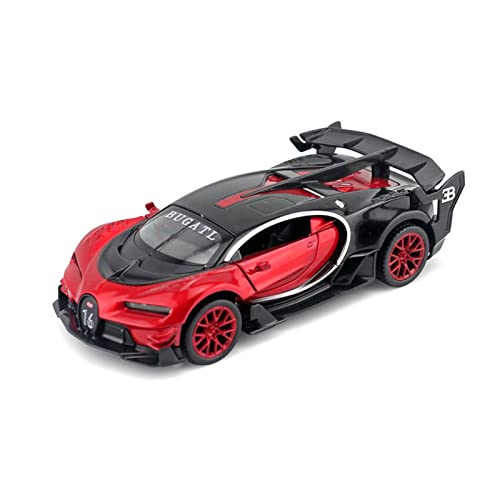 1/32 Für Bugatti Gt Metalldruckguss Sportwagen Modell Hohe Simulation Spielzeug Dekoration(Rot) von XIYUEYING