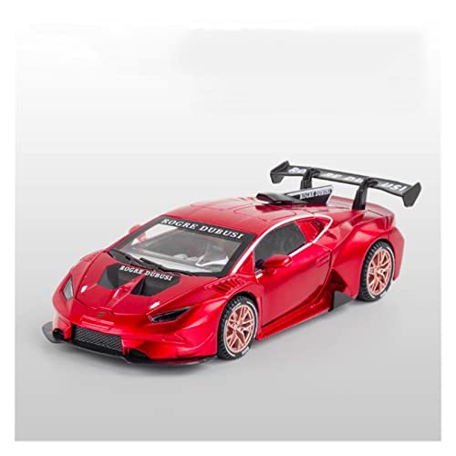 1/32 Für Huracan ST EVO High Simulation Hervorragende Qualität Sportwagenmodell Aus Metall(Rot) von XIYUEYING