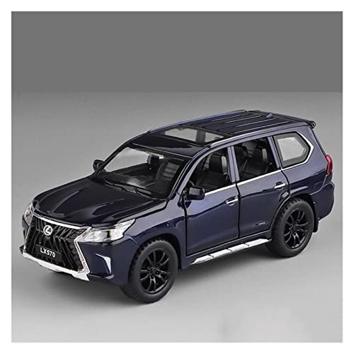 1/32 Für LX570 Hohe Simulation Geländewagenmodell Metalldruckguss Spielzeug Von Ausgezeichneter Qualität(Blau) von XIYUEYING