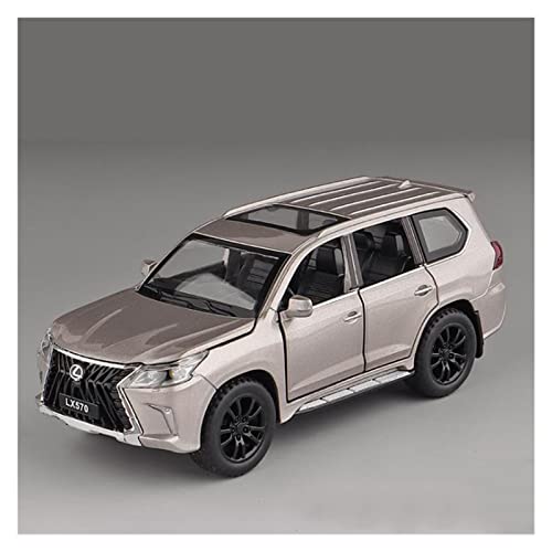 1/32 Für LX570 Hohe Simulation Geländewagenmodell Metalldruckguss Spielzeug Von Ausgezeichneter Qualität(Gold) von XIYUEYING