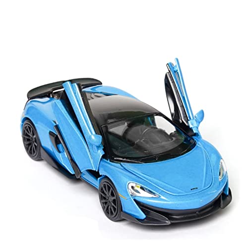 1/32 Für McLaren 600LT Metalldruckguss Hohe Simulation Sportwagenmodell Spielzeugdekorationen(Blau) von XIYUEYING