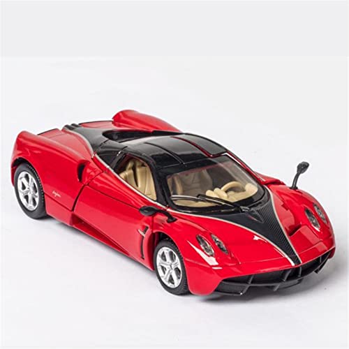 1/32 Für Pagani Hua YRA Metalldruckguss Mit Hochziehbarem Sportwagenmodell(Rot) von XIYUEYING