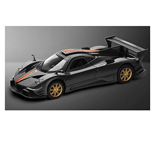 1/32 Für Pagani Zonda Revolucion Metalldruckguss Hohe Simulation Sportwagenmodell Spielzeug(Schwarz) von XIYUEYING