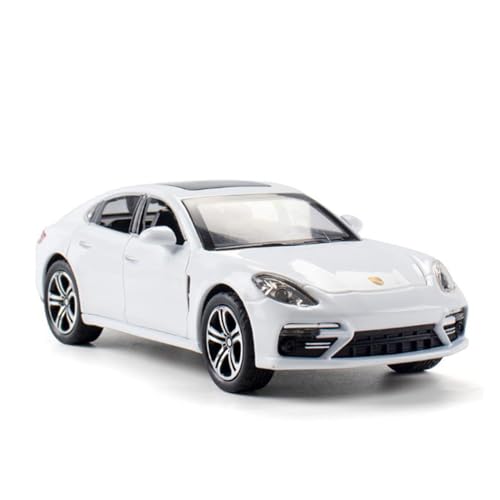 1/32 Für Panamera High Simulation Sportwagen Modell Metalldruckguss Spielzeug Dekoration(Bianco) von XIYUEYING