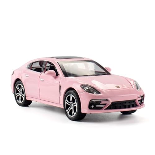 1/32 Für Panamera High Simulation Sportwagen Modell Metalldruckguss Spielzeug Dekoration(Rosa) von XIYUEYING