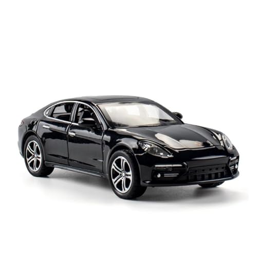 1/32 Für Panamera High Simulation Sportwagen Modell Metalldruckguss Spielzeug Dekoration(Schwarz) von XIYUEYING