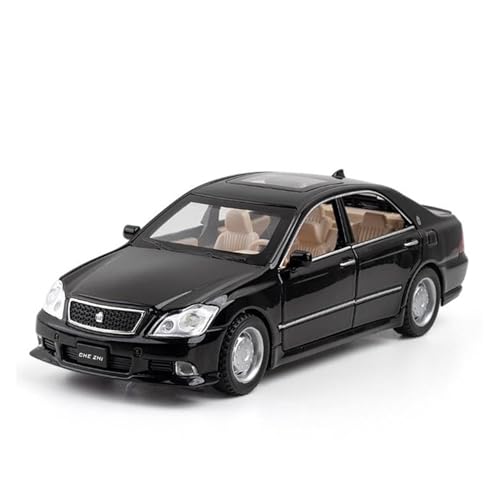 1/32 Für Toyota Crown Luxus Hohe Simulation Spielzeug Ornament Dekorationen Metalldruckguss Automodell(Schwarz) von XIYUEYING