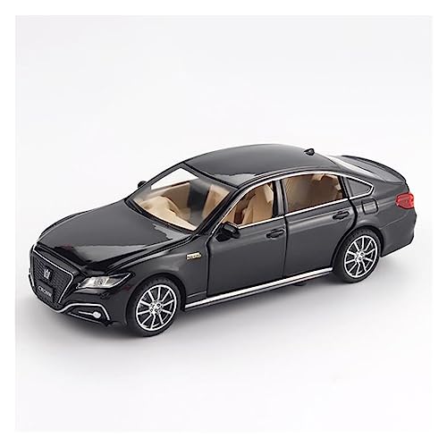 1/32 Für Toyota Crown Metalldruckguss Automodell Hohe Simulation Spielzeug Ornament Dekorationen(Schwarz) von XIYUEYING