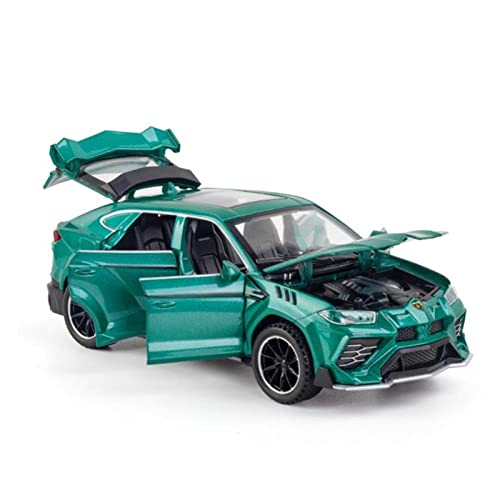 1/32 Für Urus Hohe Simulation Luxus-Geländewagenmodell Metalldruckguss-Spielzeugdekorationen(Grün) von XIYUEYING