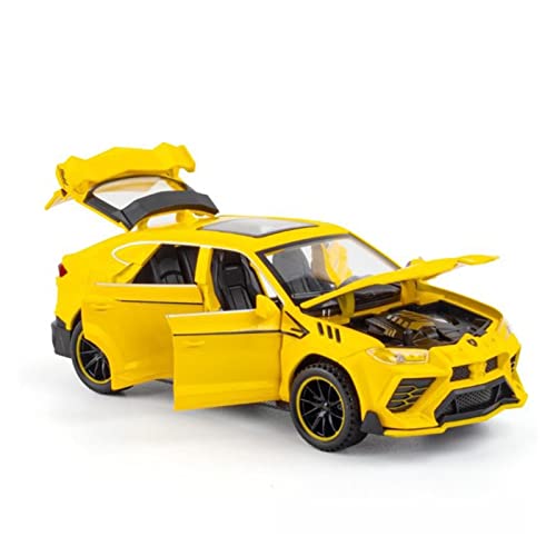 1/32 Für Urus Hohe Simulation Luxus-Geländewagenmodell Metalldruckguss-Spielzeugdekorationen(Jaune) von XIYUEYING