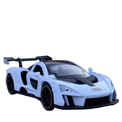 1/32 für McLaren Senna Legierung Sportwagen Modell Druckguss Metall Auto Modell mit Sound und Licht(D) von XIYUEYING