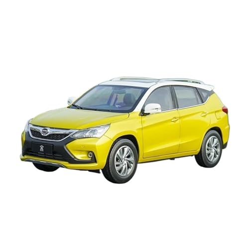 1 18 Für BYD Song Simulation Legierung Auto Modell Spielzeug Auto Druckguss Modell Mit Basis Sammlung Display(Yellow) von XIYUEYING