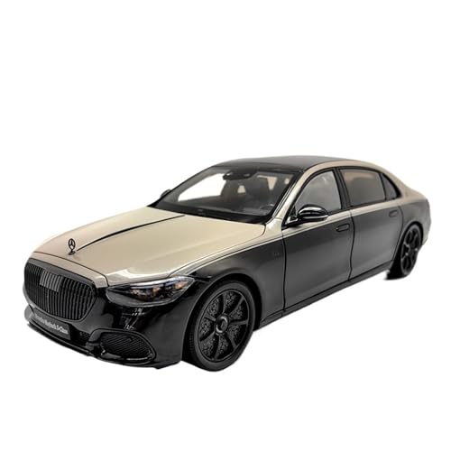 1 18 Für Benz Mercedes-Maybach S-Klasse Dark Night Series Legierung Vollständig Offenes Automodell Sammlerstück Dekoration von XIYUEYING