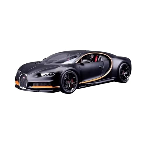 1 18 Für Bugatti Sports Legierung Miniatur Diecast Auto Modell Bugatti Chiron Spielzeug Auto Modell Weihnachten Kinder Spielzeug(Schwarz) von XIYUEYING