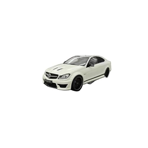 1 18 Für C63 W204 507AMG Legierung Simulation Auto Modell Erwachsene Souvenir Statische Anzeige Hobby Sammlung(White) von XIYUEYING