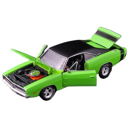 1 18 Für Dodge 1969 R/T Oldtimersimulation Legierungsautomodell Gehobene Kollektion 28,6 cm Dekoriertes Schreibtischspielzeug Grünes Geschenk für Männer und Jungen 1 18 Für Dodge 1969 R/T Oldtimersimulation Legierungsautomodell Gehobene Kollektion 28,6 cm Dekoriertes Schreibtischspielzeug Grünes Geschenk für Männer und Jungen von XIYUEYING