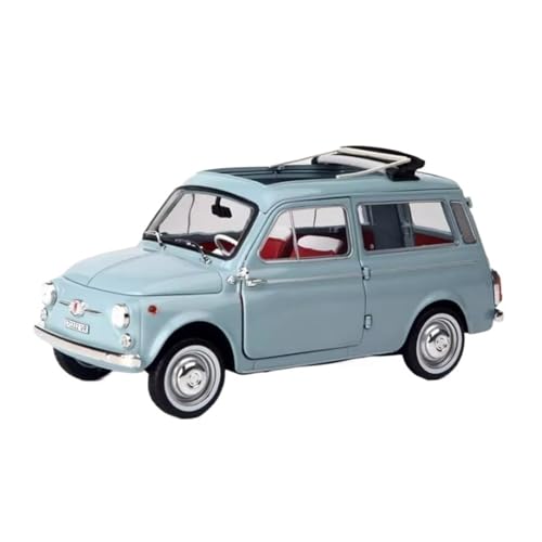 1 18 Für FIAT 500 1964 Statische Simulation Legierung, Automodell Metall Fahrzeugdekoration Sammlungsdisplay von XIYUEYING