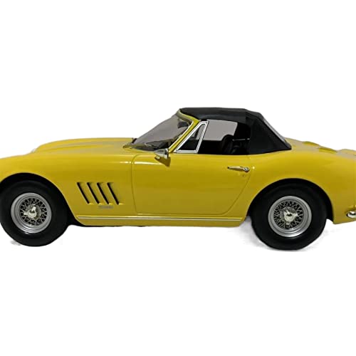 1 18 Für Ferrari 275 GTB Retro Sportwagen Hohe Simulation Legierung Druckguss Auto Sammlung Ornamente(White) von XIYUEYING