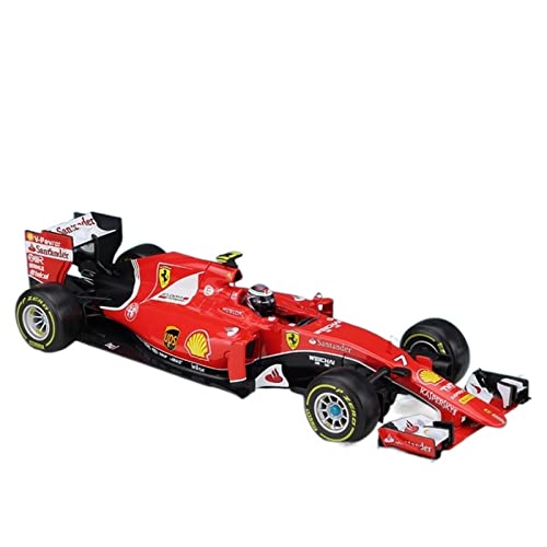 1 18 Für Ferrari Racing SF15-T F1 Racing Team Simulation Legierung Druckguss Automodell Sammlung Geschenk(NO.7) von XIYUEYING